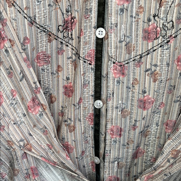 English Laundry Men's Floral Patterned Shirt - Picture 8 of 11